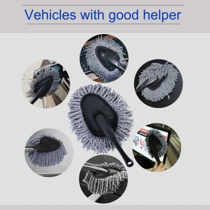 KANEED SL-915 Auto-Armaturenbrett-Staubwedel, waschbarer Mikrofaser-Innen- und Außenoberflächenreiniger, mit Wachs behandelt, professionelles Detaillierungswerkzeug, Größe: 34 x 19 cm, Surface Cleaner, UK Stock Surface Cleaner, US Stock Surface Cleaner... – Bild 6