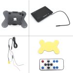 7,0-Zoll-Automonitor / Überwachungskameras Monitor mit einstellbarem Winkelhalter und Fernbedienung, zwei Videoeingängen – Bild 6