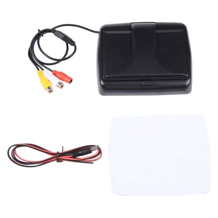 4,3-Zoll-TFT-LCD-Farbmonitor, faltbar, Typ: PAL / NTSC – Bild 3