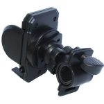 Universal Bebensichere Fahrradhalterung mit 360-Grad-Drehung (Fahrradhalter) für iPhone 5 & 5S & 5C / iPhone 4 & 4S / andere Mobiltelefone / MP4 / PDA, Breite: 4 cm - 7,2 cm (schwarz) – Bild 3
