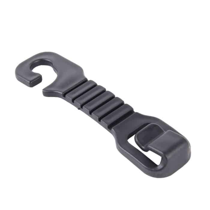 20 PCS Clever Kunststoff-Pothook für die Kopfstütze der Autositz-Rückenlehne (schwarz) – Bild 3