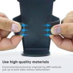 Fahrzeuggetränkehalter / Fahrzeugbecherhalter (schwarz) – Bild 3