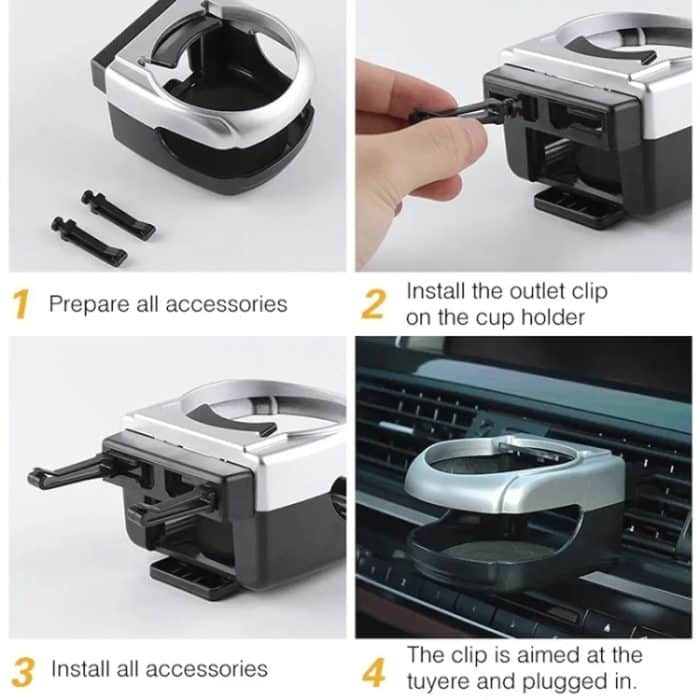 Outlet-Auto-Getränkehalter, Drink Holder(Red), Outlet Drink Holder, Outlet Holder – Bild 7