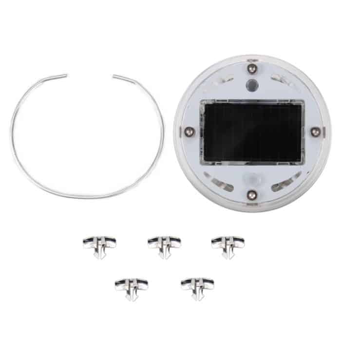 Solar Car LED Buntes Blitzrad Wasserdichte Leuchten – Bild 6