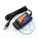 USB ELM327 OBDII-Autodiagnosetool für Notebook / PC (schwarz) – Bild 3