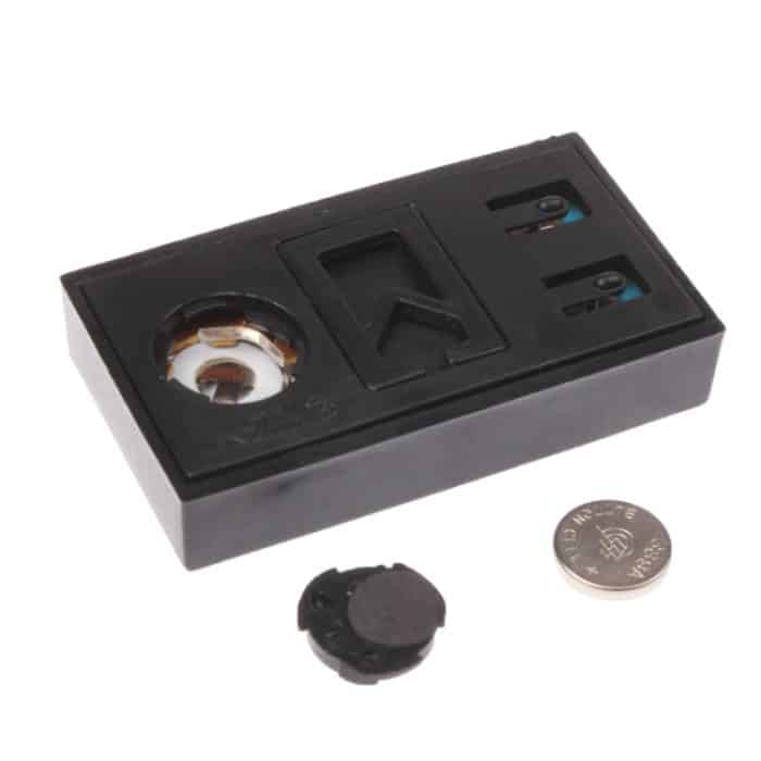 LCD Digital Elektronische Auto Uhr Auto Innenzubehör Datum Kalender Zeit Anzeige (Schwarz) – Bild 5