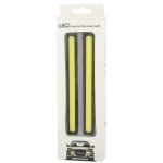 2 x 6 W DIY weißes LED-Tagfahrlicht/Tagfahrlicht, Länge: 17 cm, Length: 17cm(Silver), Length: 17cm(Black) – Bild 5