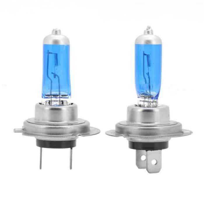 H7 Halogen Autoscheinwerfer, 2400 Lumen Weißlicht, 12V / 100W 6000K – Bild 1