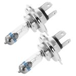 2 PCS H4 12V 60 / 55W P43T / 4300K ​​/ 2100lm Xenon-Autoscheinwerferlampen, warmweiß – Bild 3