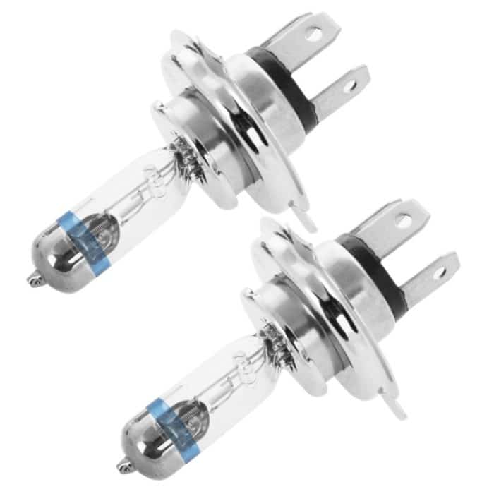 2 PCS H4 12V 60 / 55W P43T / 4300K ​​/ 2100lm Xenon-Autoscheinwerferlampen, warmweiß – Bild 3