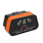 Hochwertiges Super-Mini-Vgate-iCar2-ELM327-OBDII-WiFi-Autoscanner-Tool, unterstützt Android und iOS, WiFi Oragne, WiFi  Black, WiFi  White – Bild 3