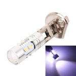 H1 50W 600LM 5500K Weißlicht 10 SMD-2828-LEDs Auto-Nebelscheinwerfer, Konstantstrom, DC12-24V (Weißlicht)