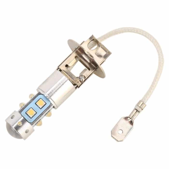 H3 50W 600LM 5500K Weißlicht 10 SMD-2828-LEDs Auto-Nebelscheinwerfer, Konstantstrom, DC12-24V (Weißlicht) – Bild 2
