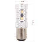 1157 / BAY15D 50W 750LM 6500K Weißlicht 10-3535-LEDs Auto-Bremslicht, Konstantstrom, DC12-24V – Bild 5