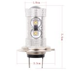 H7 50W 750LM 6500K Weißlicht 10-3535-LEDs Auto-Nebelscheinwerfer, Konstantstrom, DC12-24V – Bild 5