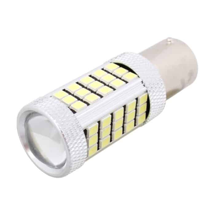 2 PCS 1156 / BA15S 12,6 W 630LM 6500K Weißlicht 2835 SMD 66 LED-Auto-Brems- / Lenklicht, DC12V – Bild 2