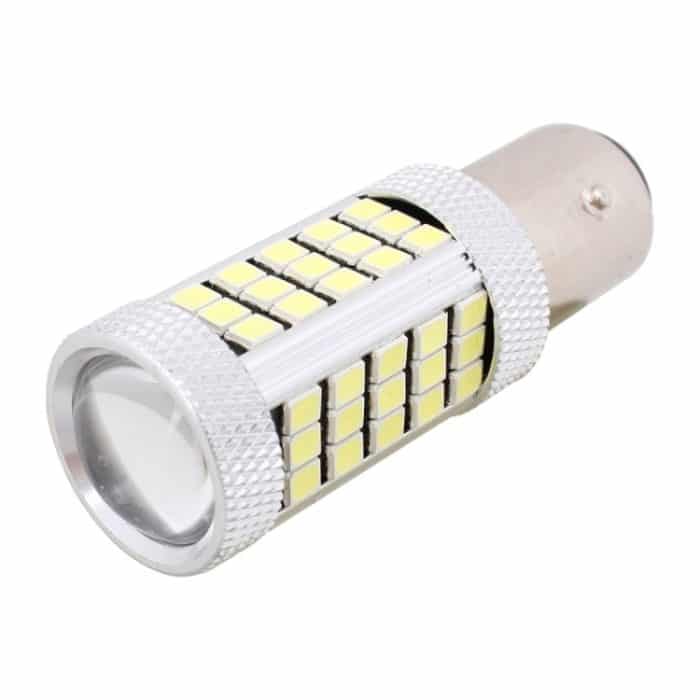 2 PCS 1157 / BAY15D 12,6 W 630LM 6500K Weißlicht 2835 SMD 66 LED-Auto-Brems- / Lenklicht, DC12V – Bild 2