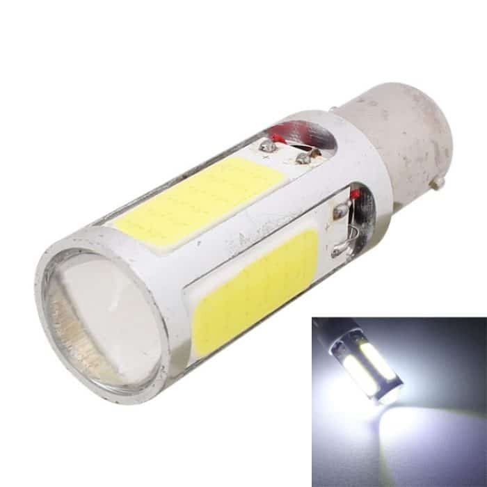 2PCS 1157 / BAY15D 1250LM 20W + 5W 5 x COB LED Weißlicht Auto-Bremslichtlampe, DC 12-24V – Bild 1