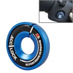 Zündschlüsselring aus Aluminiumlegierung für AUDI A1 & A3 & A4L & TT, VW, POLO, Innendurchmesser: ca. 14 cm, zufällige Farblieferung