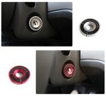 Zündschlüsselring aus Aluminiumlegierung für AUDI A1 & A3 & A4L & TT, VW, POLO, Innendurchmesser: ca. 14 cm, zufällige Farblieferung – Bild 6