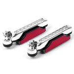 2 Stück 8 LED-Lampen, windbetrieben, dekorative Autolichter, Blue LED, White LED – Bild 2