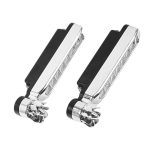 2 Stück 8 LED-Lampen, windbetrieben, dekorative Autolichter, Blue LED, White LED – Bild 4