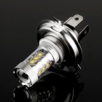 H4 80W Weiß 16 CREE LED Nebelscheinwerfer für Fahrzeuge, DC 12V – Bild 2