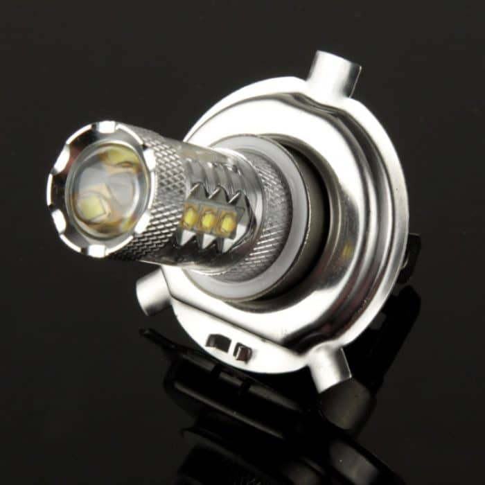 H4 80W Weiß 16 CREE LED Nebelscheinwerfer für Fahrzeuge, DC 12V – Bild 3