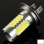 H7 21W weiße LED-Nebelscheinwerfer für Fahrzeuge, DC 12-24V