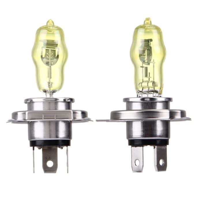 H4 Xenon Pure Yellow Birnen, 12V 100 / 90W – Bild 2