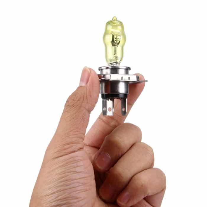 H4 Xenon Pure Yellow Birnen, 12V 100 / 90W – Bild 5