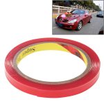 Universelles transparentes doppelseitiges Klebeband, Breite: 1 cm, Länge: 2 m