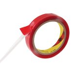 Universelles transparentes doppelseitiges Klebeband, Breite: 2 cm, Länge: 2 m – Bild 3