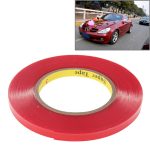 Universelles transparentes doppelseitiges Klebeband, Breite: 1 cm, Länge: 10 m