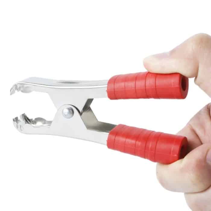 100A Autobatterieklemme Alligator Krokodilklemmclip (Paar) – Bild 4