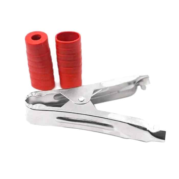 100A Autobatterieklemme Alligator Krokodilklemmclip (Paar) – Bild 5
