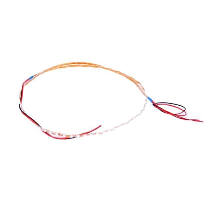 5 Stück, normalerweise eingeschaltet, 45 LEDs, 3528 SMD, wasserdicht, flexibel, Auto-Lichtleiste für Autodekoration, DC 12 V, Länge: 45 cm, 45cm+Dark Blue, 45cm+Green, 45cm+Ice blue, 45cm+Pink, 45cm+Red, 45cm+White, 45cm+Yellow – Bild 3