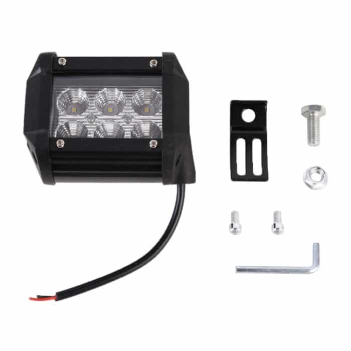 18W 6 LED Weißlicht-Flutlicht-Techniklampe / Wasserdichtes IP67-SUV-Licht, DC 10-30V, 6 LED Floodlight – Bild 7