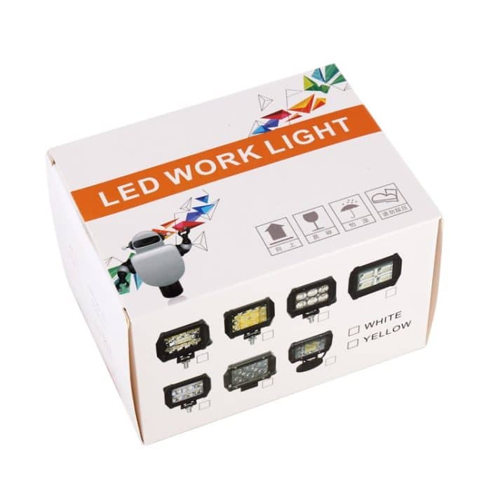 18W 6 LED Weißlicht-Flutlicht-Techniklampe / Wasserdichtes IP67-SUV-Licht, DC 10-30V, 6 LED Floodlight – Bild 8