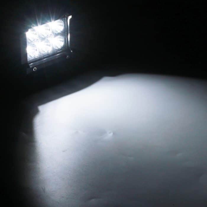 18W 6 LED Weißlicht-Flutlicht-Techniklampe / Wasserdichtes IP67-SUV-Licht, DC 10-30V, 6 LED Floodlight – Bild 9