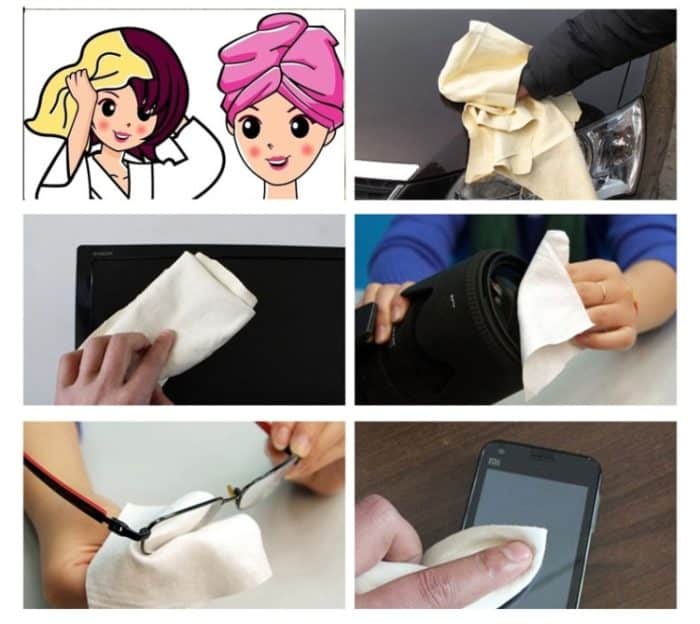 Mikrofaser-Autoreinigungstücher, Reinigungstuch für die Hausarbeit, Größe: 38 x 48 cm – Bild 8