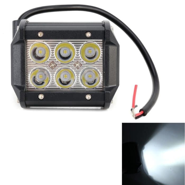 S-CMS-0520B.jpg 18 W CREE 6 LED-Weißlicht-Kondensator-Techniklampe / wasserdichte IP67-SUV-Leuchte, DC 10–30 V, 6 LED – Bild 1
