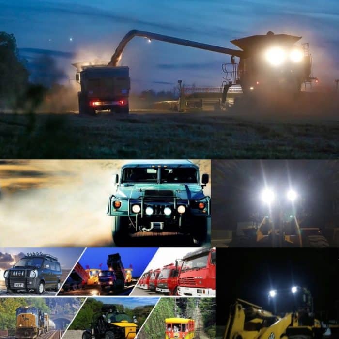 18 W CREE 6 LED-Weißlicht-Kondensator-Techniklampe / wasserdichte IP67-SUV-Leuchte, DC 10–30 V, 6 LED – Bild 7