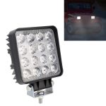 48 W Bridgelux 4000 lm 16 LED Weißlicht-Kondensator-Techniklampe / wasserdichte IP67-SUV-Leuchte, DC 10–30 V, Condenser