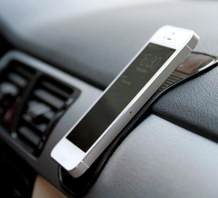 Auto-Anti-Rutsch-Klebematte für Mobiltelefone / MP3 / MP4, Größe: 18,2 x 12 x 0,2 cm, Anti-Slip Sticky Mat(Black), Anti-Slip Sticky Mat(Transparent) – Bild 4