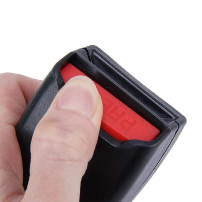 2 Stück Universal-Verlängerungsschnalle für Autositzgurte, (Black), (Khaki), (Grey) – Bild 4