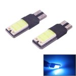 2 Stück T10 3 W 160–180 lm 2 LED Eisblau COB LED Dekodierung Auto-Umrissleuchte Lampe, DC12 V, 2 LED COB LEDs, COB LEDs