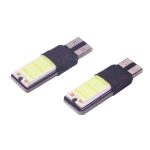 2 Stück T10 3 W 160–180 lm 2 LED Eisblau COB LED Dekodierung Auto-Umrissleuchte Lampe, DC12 V, 2 LED COB LEDs, COB LEDs – Bild 2