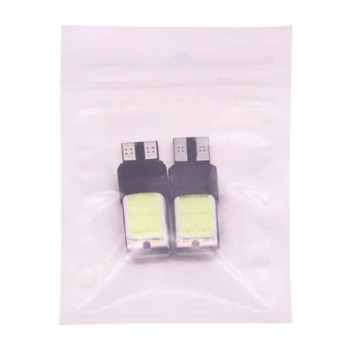 2 Stück T10 3 W 160–180 lm 2 LED Eisblau COB LED Dekodierung Auto-Umrissleuchte Lampe, DC12 V, 2 LED COB LEDs, COB LEDs – Bild 5