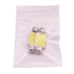 2 Stück 39 mm 1,5 W 80 lm weißes Licht 1 COB LED-Kennzeichen-Leselampen Auto-Glühbirne, 39mm – Bild 5